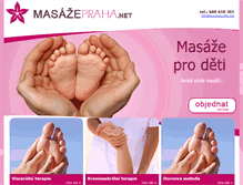 Tablet Screenshot of masazepraha.net